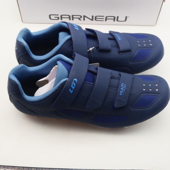 NEW Louis Graneau Women's 11.5 Multi Air Flex Cycling Shoes Blue Dark Night - Picture 7 of 9